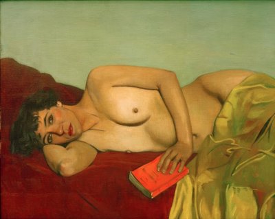 Belirlenen okuma by Felix Edouard Vallotton