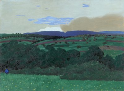 Lozan çevresi, 1900. by Felix Edouard Vallotton