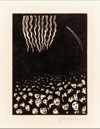 Havai fişek by Felix Edouard Vallotton