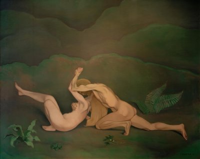 Erkek ve kadın by Felix Edouard Vallotton