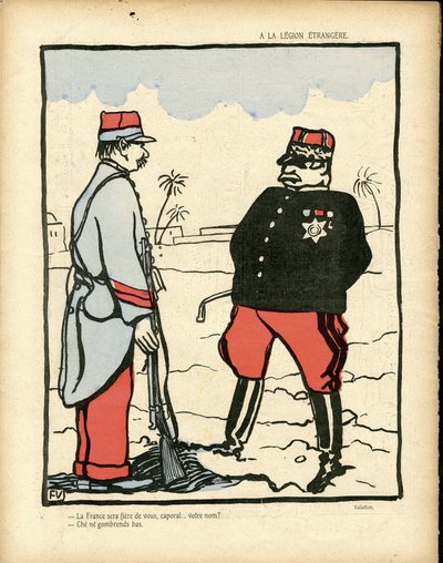 Felix dit Vallotton çizimi by Felix Edouard Vallotton