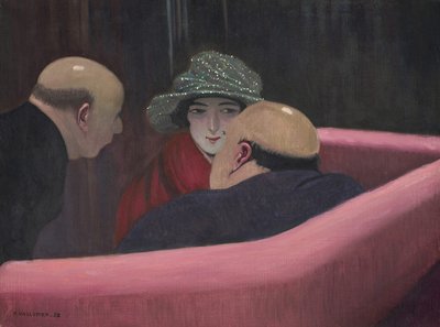 İffetli Suzanne, 1922. by Felix Edouard Vallotton