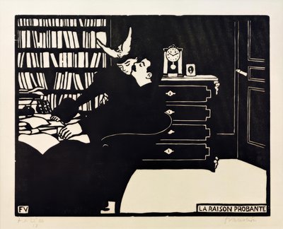 ikna edici sebep by Felix Edouard Vallotton