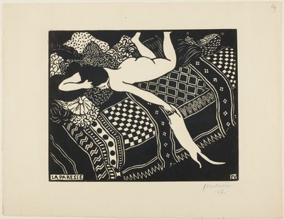 Tembellik by Felix Edouard Vallotton