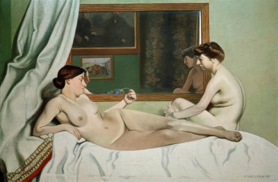 Modellerin geri kalanı by Felix Edouard Vallotton