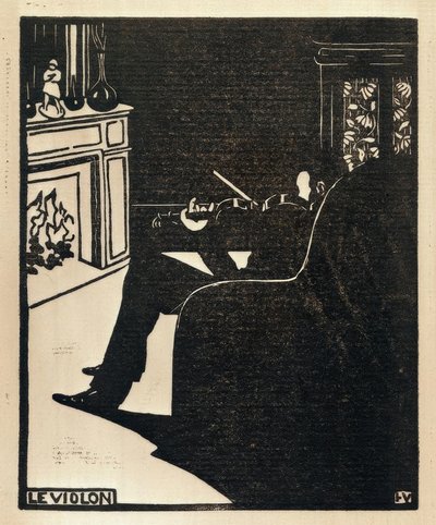 Keman by Felix Edouard Vallotton