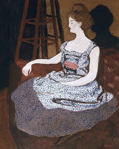 Misia Godebska Natanson by Felix Edouard Vallotton