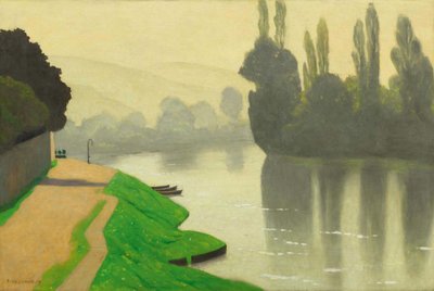 Andelys'te Sabah Sisi, 1917. by Felix Edouard Vallotton