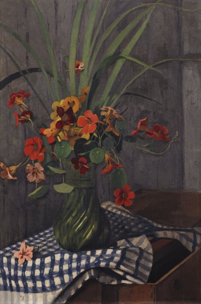 Nasturtiumlar, 1920 by Felix Edouard Vallotton