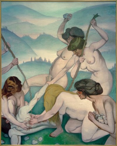 orpheus doğrandı by Felix Edouard Vallotton