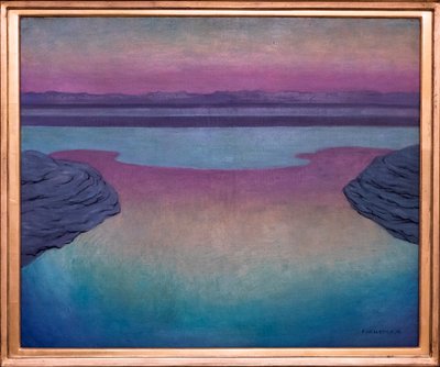 Akşam yükselen gelgit by Felix Edouard Vallotton