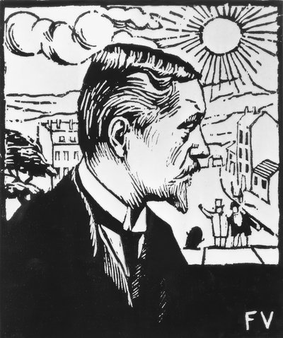 otoportre by Felix Edouard Vallotton
