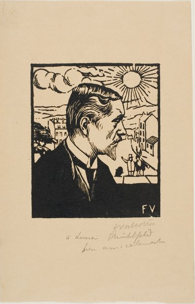 Otoportre by Felix Edouard Vallotton
