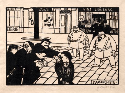 Anarşist. by Felix Edouard Vallotton