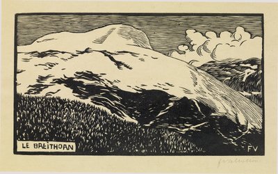 Breithorn, 1892 by Felix Edouard Vallotton