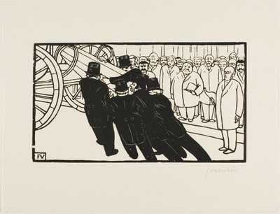 Tabut Taşıyıcılar by Felix Edouard Vallotton