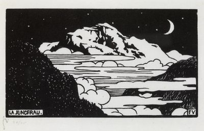 Jungfrau, 1892 by Felix Edouard Vallotton