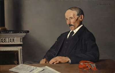 Eski Kapıcı, 1893. by Felix Edouard Vallotton