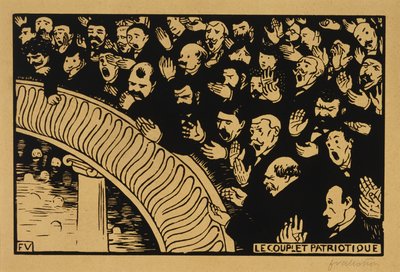 vatansever pislik by Felix Edouard Vallotton