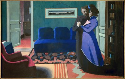 Ziyaret Tablosu Felix Vallotton (1865-1925) (ec.suiss) 1899 Zürih, Kunsthalle by Felix Edouard Vallotton