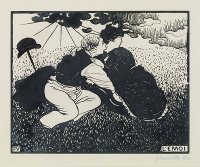 Emoi, 1894 by Felix Edouard Vallotton