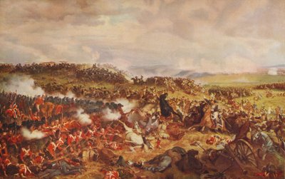 Fransız Süvarilerinin Waterloo'daki Hükmü, 1874, c1915 by Felix Henri Emmanuel Philippoteaux