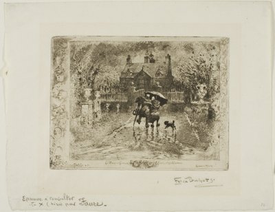 Ülke Komşuları by Felix Hilaire Buhot