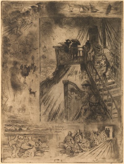 geçit by Felix Hilaire Buhot