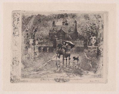 Ülke Komşuları Ülke Komşuları, 1860-98. by Felix Hilaire Buhot