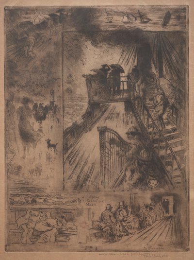 Geçit by Felix Hilaire Buhot