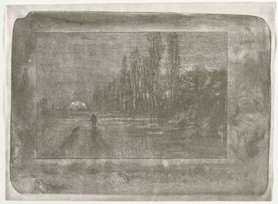 Küçük Avcı, 1892. by Felix Hilaire Buhot