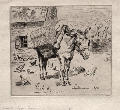 Katır, Marie-Jeanne by Felix Hilaire Buhot