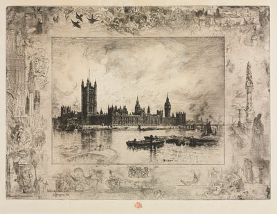Westminster Yeri by Felix Hilaire Buhot