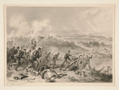 Gettysburg Savaşı by Felix O. C. Darley