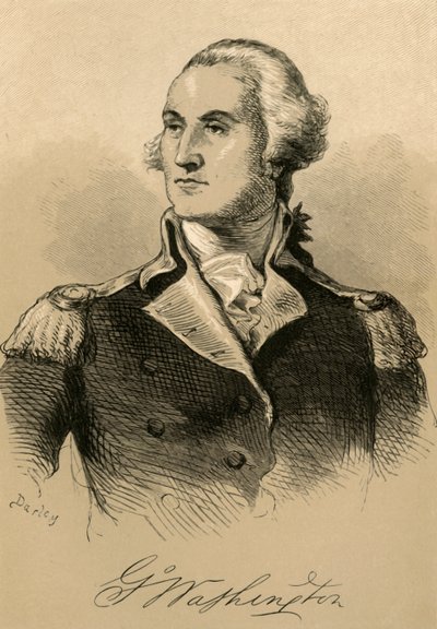 G. Washington, 1877. by Felix Octavius Carr Darley