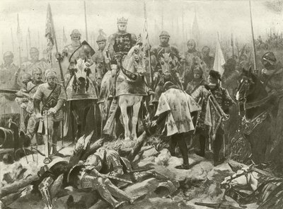 Kral Henry V. Perde IV, Sahne VII (gravür) by Felix Octavius Carr Darley