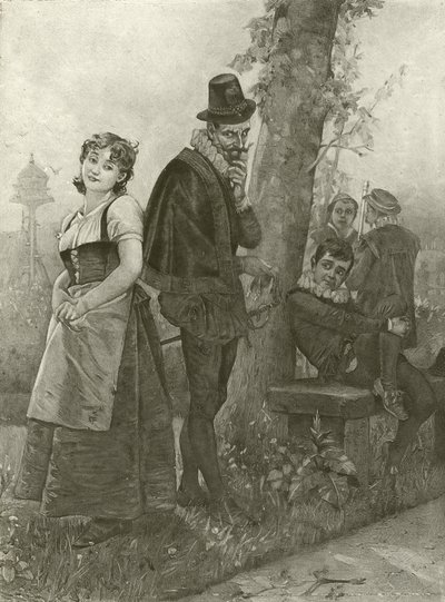 O harfi by Felix Octavius Carr Darley