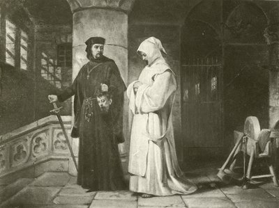 Ölçü için Ölçü. Perde IV-Sahne III (gravür) by Felix Octavius Carr Darley
