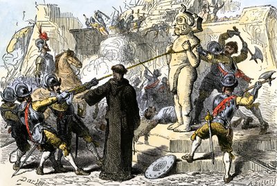 İspanyol rahipler Meksika