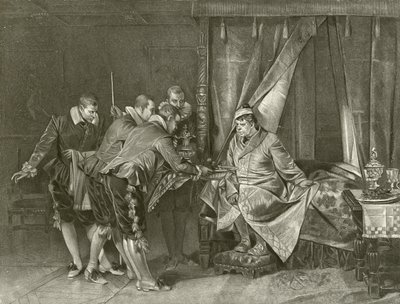 Taming of the Shrew. Induction, Scene II (gravure) by Felix Octavius Carr Darley