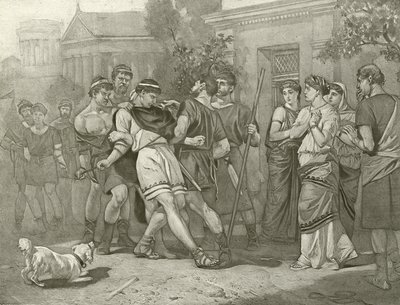 Hatalar Komedisi. Perde IV, Sahne IV (gravür) by Felix Octavius Carr Darley