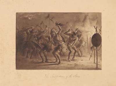 Siyuların Saç Derisi Dansı by Felix Octavius Carr Darley
