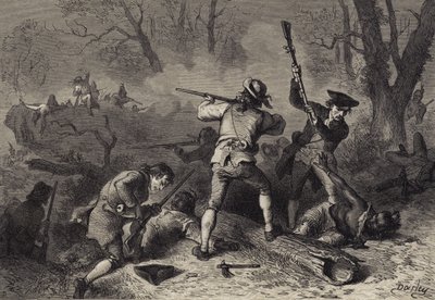 Güneybatı Sınırlarında Kızılderililerle Çatışma by Felix Octavius Carr after Darley