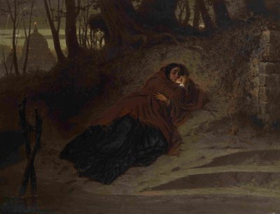 Terk edilmiş. Vatikan ve Günah, 1872 by Feodor Andreyevich Bronnikov