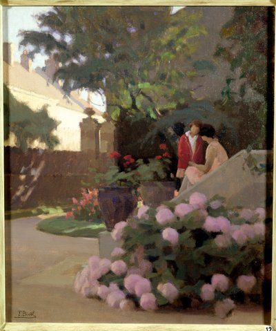Bahçeden Bir Köşe by Ferdinand Achille Lucien Bivel