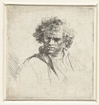 Adamın büstü çarpık yüzü by Ferdinand Bol (possibly)