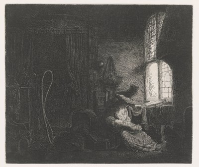 (Kutsal) Aile bir odada by Ferdinand Bol