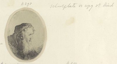 Oude adam baard koyar Seksen beş orijinal baskının toplanması (seri başlığı) by Ferdinand Bol