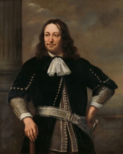 Bir Deniz Subayının Portresi, muhtemelen Koramiral Aert van Nes (1626-1693) by Ferdinand Bol