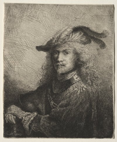 Bir Subayın Portresi, 1645. by Ferdinand Bol